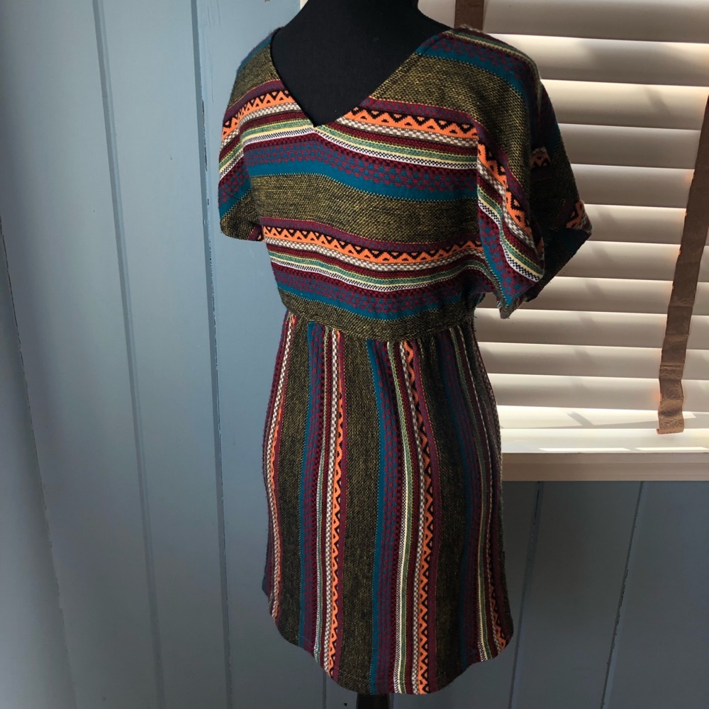 Multi Patterned Knit Hot & Delicious Dress - Picture 9 of 14